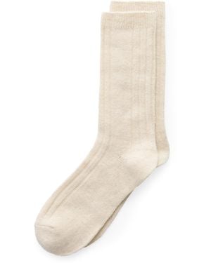 Ecco Hygge Ribbed Mid-Cut - White