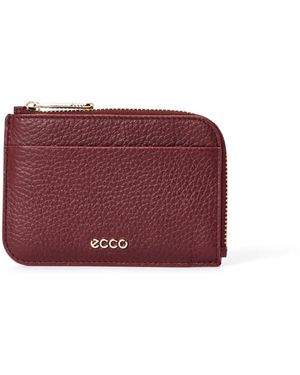Ecco Card Case Zipped - Purple