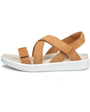 Ecco Soft Sandal - Brown