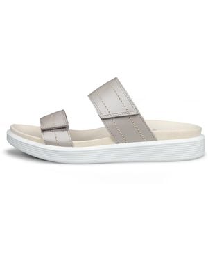 Ecco Soft Sandal - White