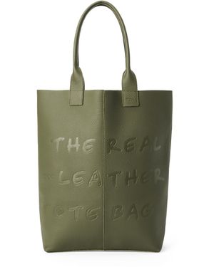 Ecco Tote Real Leather - Green