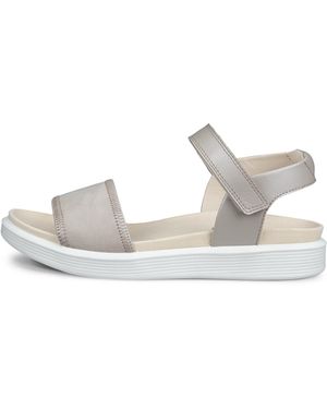 Ecco Soft Sandal - White