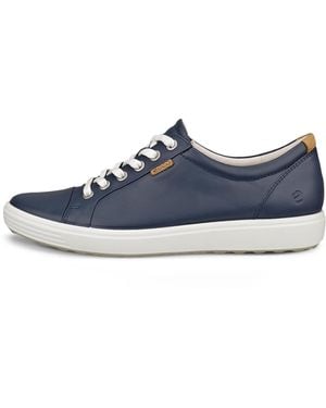 Ecco Soft 7 Leather - Blue