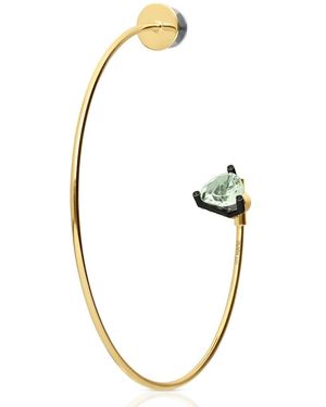 ECH Jewelry Hoop Prasiolita Limited Edition - Metálico