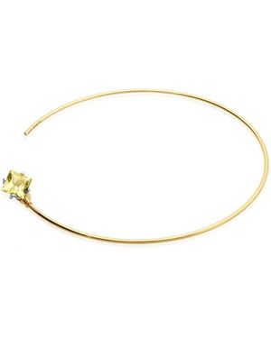 ECH Jewelry Gargantilla Lemon Quartz Limited Edition - Metálico