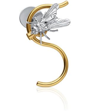 ECH Jewelry Pendiente Fly Classique Serpiente Limited Edition - Metálico