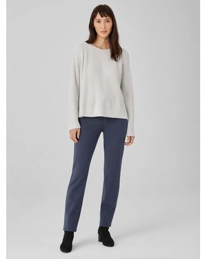 Eileen Fisher Washable Flex Ponte Slim Jean - White