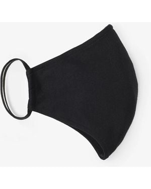 Eileen Fisher Triple Layer Organic Cotton Mask - Black