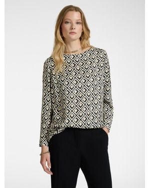 Elena Miro Blusa stampata - Nero