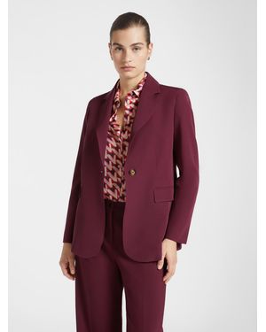 Elena Miro Blazer in cady - Rosso