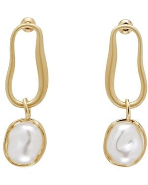 Cult Gaia "True" Earrings - Metallic