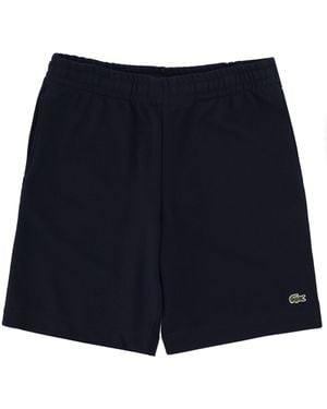 Lacoste Shorts With Logo - Blue