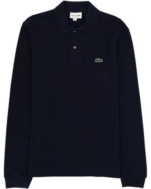 Lacoste Polo With Logo - Blue