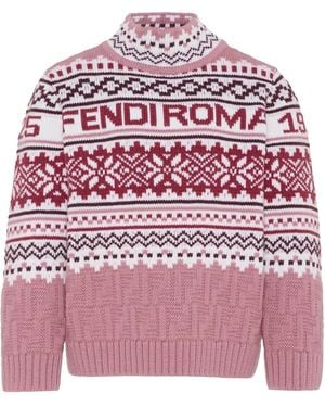Fendi "Norwegian" Choker - Red
