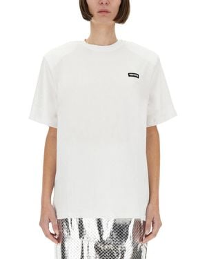 ROTATE BIRGER CHRISTENSEN Oversize T-Shirt - White