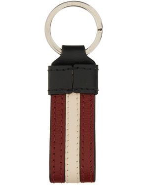 Bally Portachaiave Rbn Stripes - Multicolore