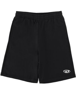 DIESEL Logo Shorts - Black