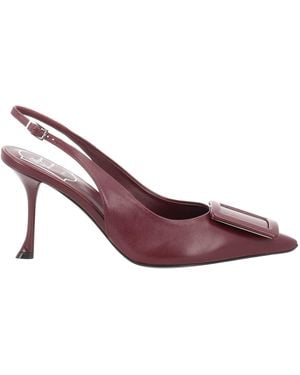 Roger Vivier Slingback A Punta - Purple
