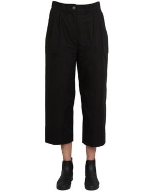 Woolrich PANTALONE IN POPELINE DI COTONE - Nero