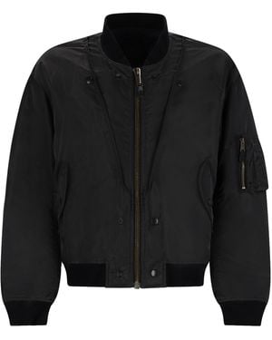 Maison Margiela Giacca Bomber Reversibile - Black
