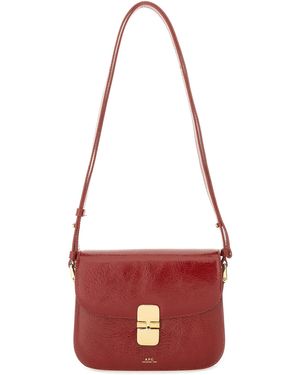 A.P.C. A. P.C. Small "Grace" Bag - Red