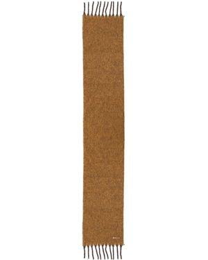 Bally Wool Blend Scarf - Natural