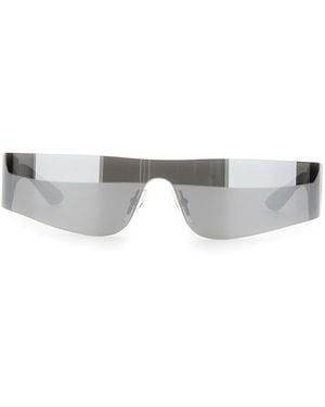 Balenciaga Mono Rectangle Sunglasses - Gray