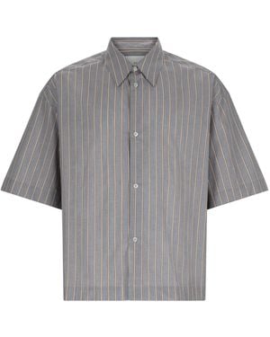 Studio Nicholson Camicia Boxy - Gray
