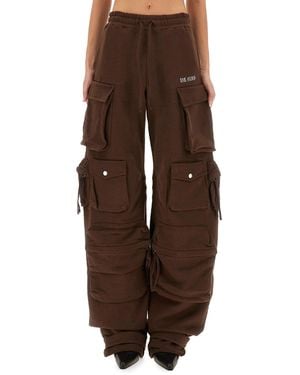 The Attico Long Pants "Fern" - Brown