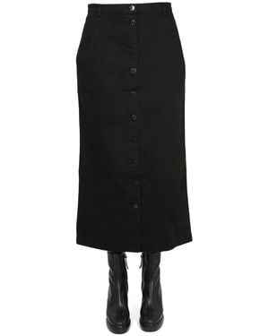 Raf Simons Midi Skirt - Black