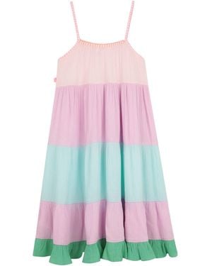 Billieblush Vestito Con Bretelline - Pink
