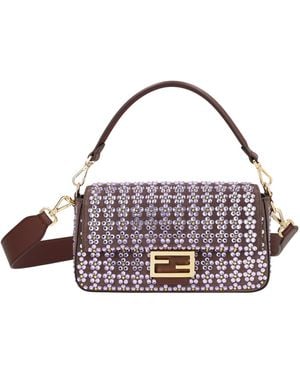 Fendi Borsa "Baguette" - Purple