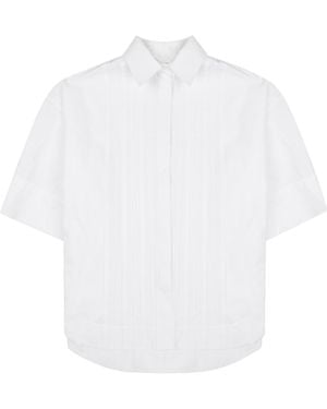 P.A.R.O.S.H. P. A.R. O.S. H. Camicia Plissettata - White