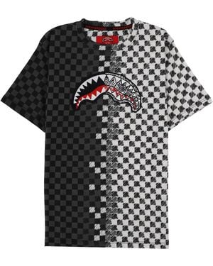 Sprayground T-Shirt A Manica Corta Con Stampa - Black