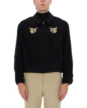 Visvim Silk Sports Jacket - Black