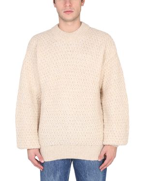 Séfr Halter Neck Jersey "leonard" - Natural