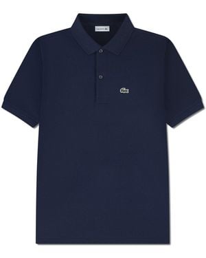 Lacoste Polo With Logo - Blue