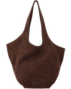 The Attico Borsa Tote "La Scoop Large" - Brown