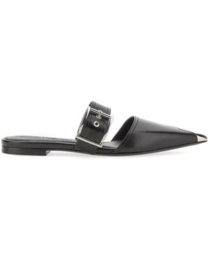 McQueen Mule Punk - White