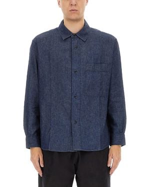 Margaret Howell Basic Shirt - Blue