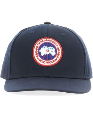 Canada Goose Cappello da baseball Arctic Disc con logo - Blu