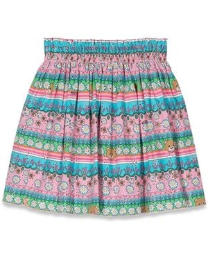 Moschino Patterned Skirt - Blue