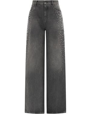 Golden Goose Boyfriend Jeans Melody Cotton - Grey
