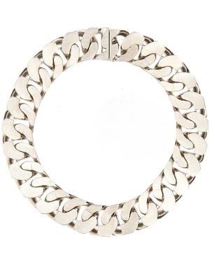 Givenchy Medium Chain Necklace With Invisible Sliding Clasp - Metallic