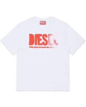 DIESEL T Shirt With Logo - White