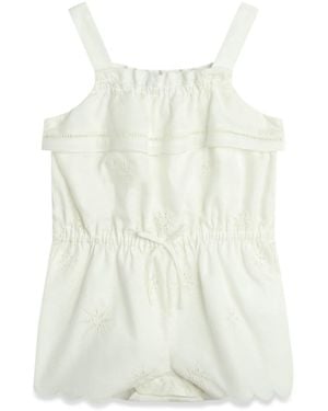 Chloé Jumpsuit Short - White