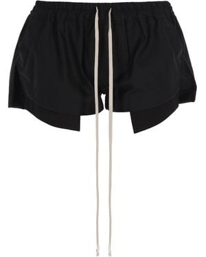 Rick Owens Shorts "Fog Boxer" - Black