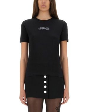 Jean Paul Gaultier Jpg" T-Shirt - Black