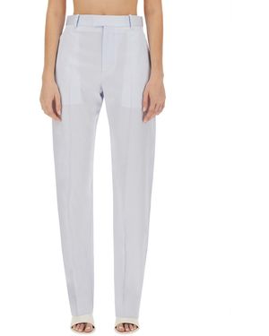 Bottega Veneta Straight Cut Trousers - Blue