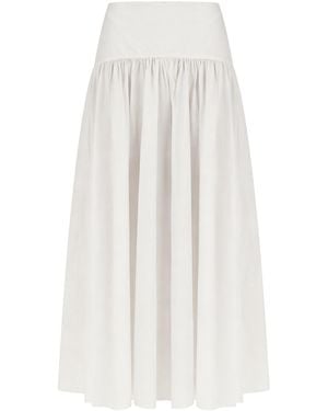 STAUD Procida" Skirt - White
